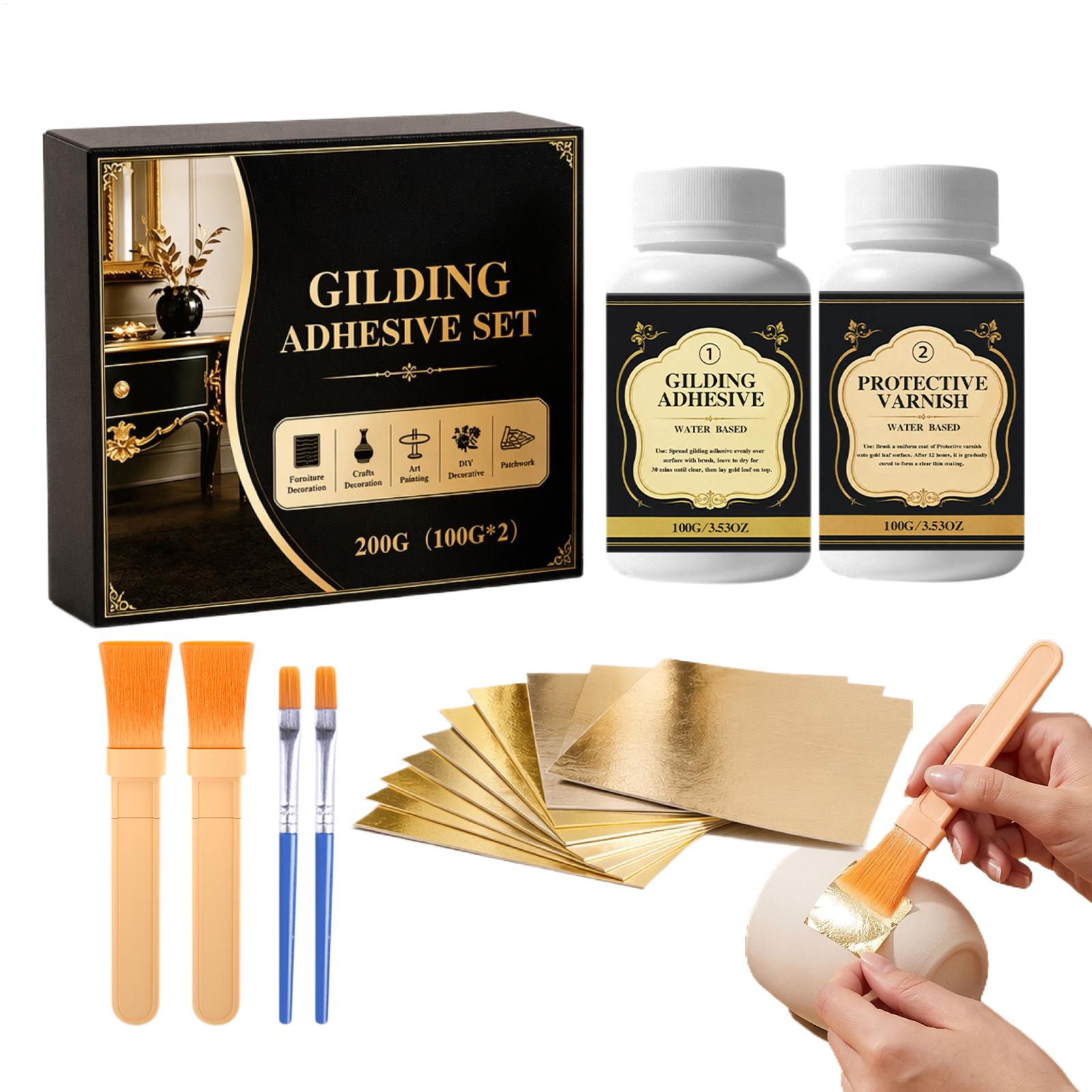 Art Craft Glue - กาวติดทองคำชนิดน้ำใหม่ ติดทนนาน สำหรับงาน DIY งานประดิษฐ์ติดทองคำ กาวติดทองคำสำหรับเฟอร์นิเจอร์ในบ้าน