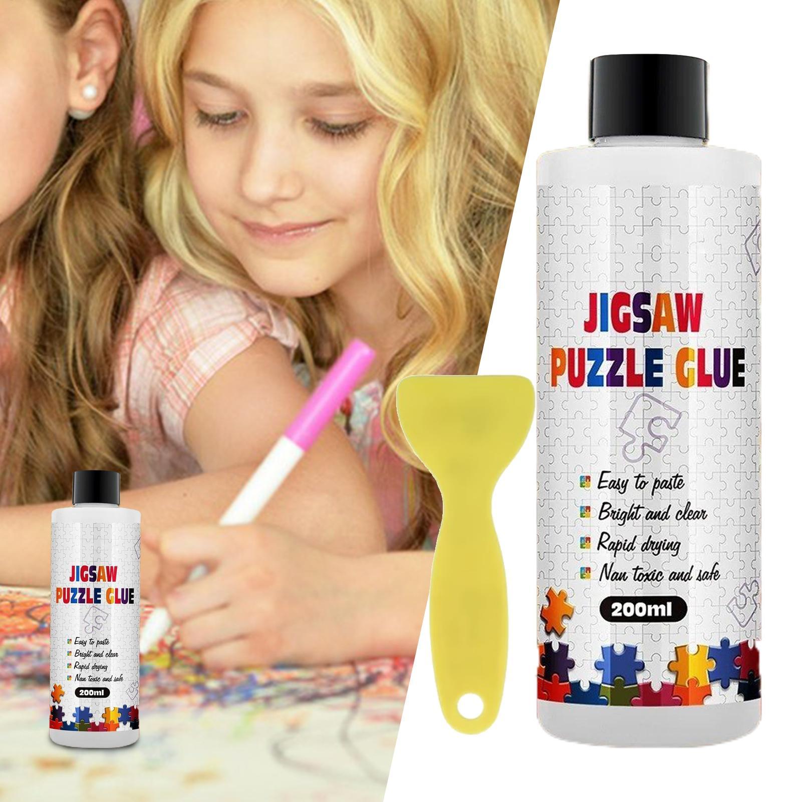 Art Craft Glue - กาวติดจิ๊กซอว์ กาวใสชนิดพิเศษสำหรับงานศิลปะ แห้งเร็ว ใช้งานง่าย พร้อมหัวฉีด สำหรับงานจิ๊กซอว์