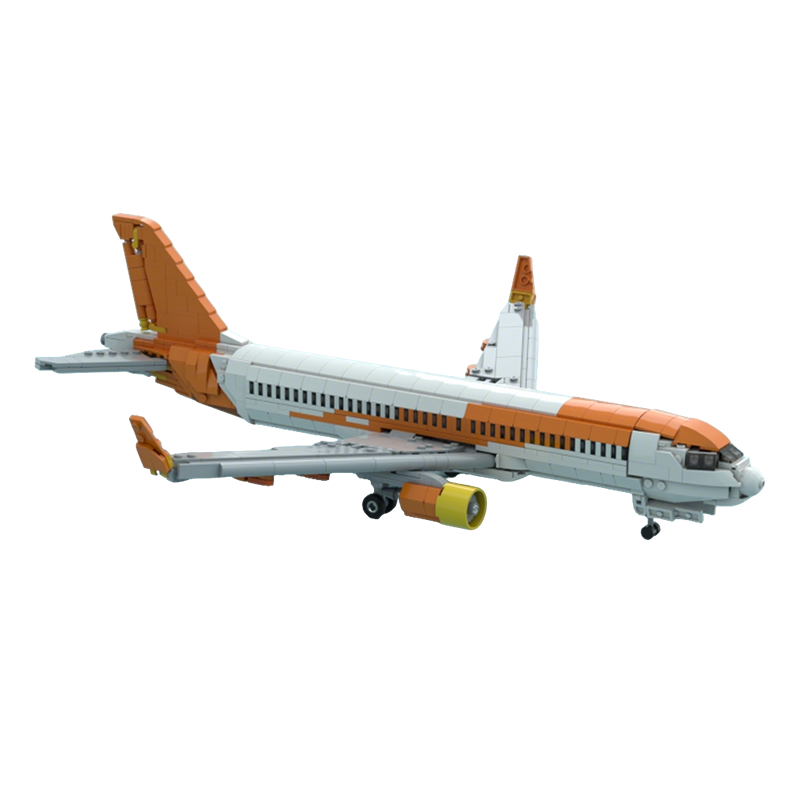 Art Craft Ideas Easy - 1100 ชิ้น MOC Easy Jet Airbuss