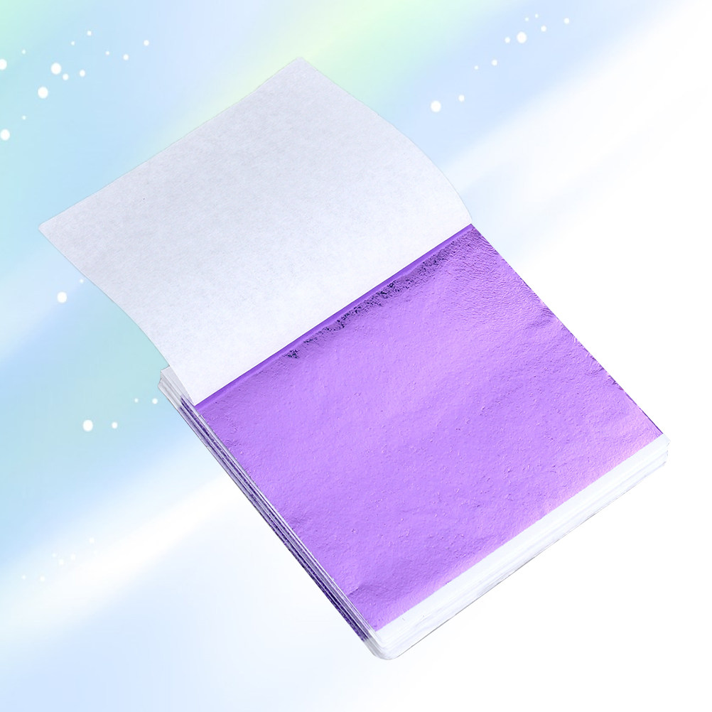 Art Craft Paper - แผ่นทองคำเปลวขนาด 8x8.5 ซม. จำนวน 50 แผ่น