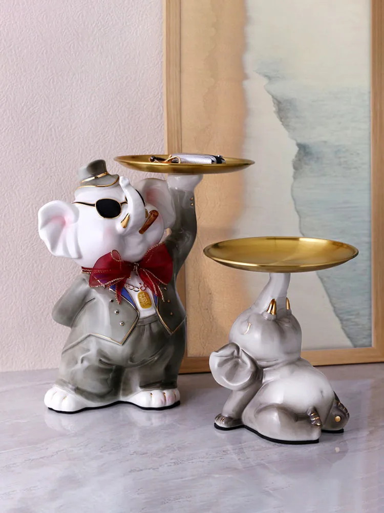 Art Craft Elephant - Modern Art Home Decor รูปปั้นช้าง Creative
