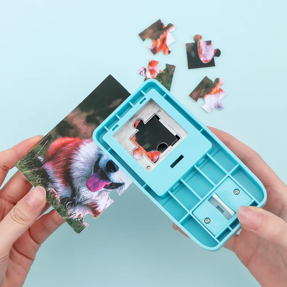 Art And Craft Photos - แบบพกพามินิปริศนา Maker/ปริศนา Punch สําหรับ DIY ภาพปริศนาชิ้นจิ๊กซอว์ปริศนาเครื่องศิลปะหัตถกรรม