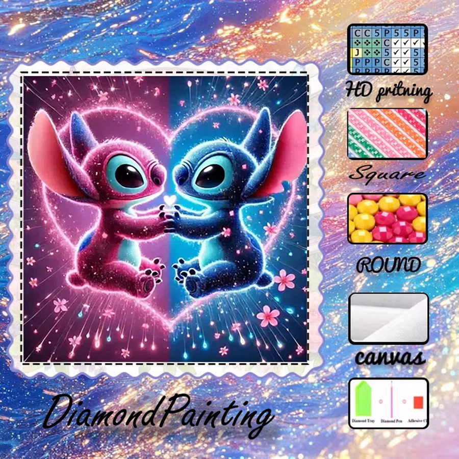 Art Craft Love - 1 ชิ้น - Potdemiel-5D-DIY - ผ้าฟล็อกกิ้ง