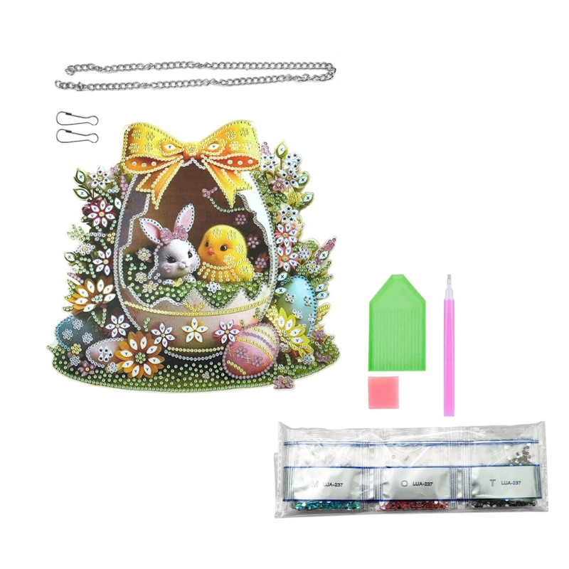 Handmade อีสเตอร์พวงหรีดหัตถกร - Art Craft Door บทวิจารณ์และราคา