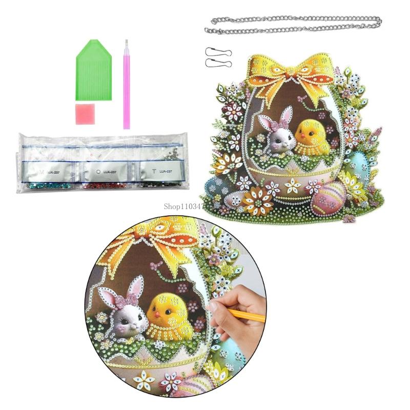 Handmade อีสเตอร์พวงหรีดหัตถกร - Art Craft Door บทวิจารณ์และราคา