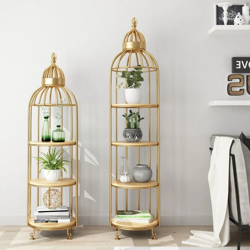 ชั้นวางกรงนกเหล็กสไตล์วินเทจ ช - Art Craft Door บทวิจารณ์และราคา