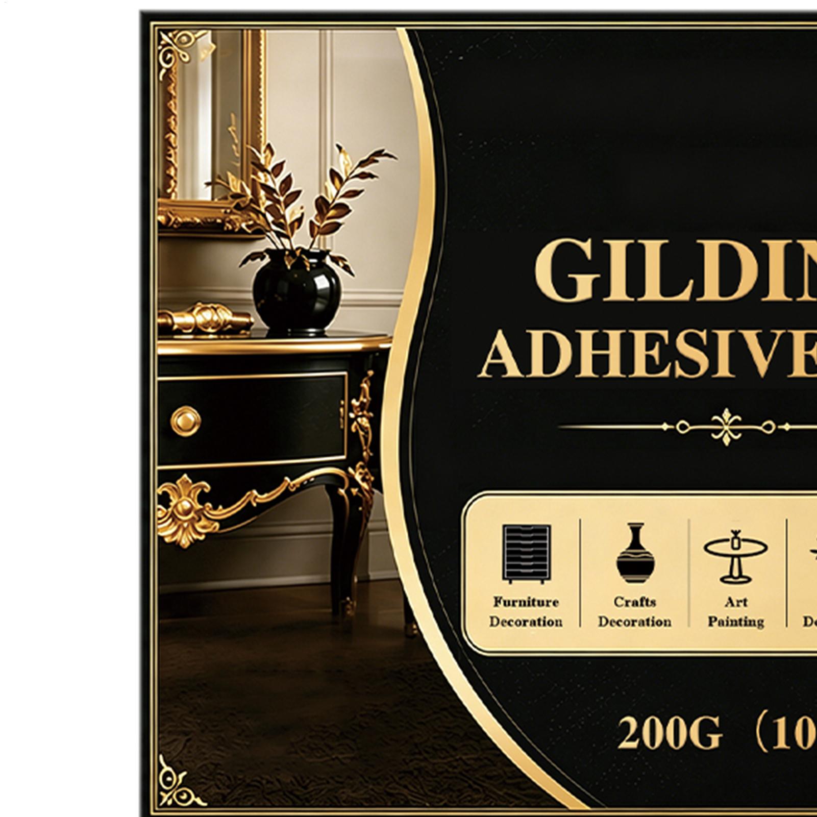 กาวติดทองคำชนิดน้ำใหม่ ติดทนนา - Art Craft Glue บทวิจารณ์และราคา