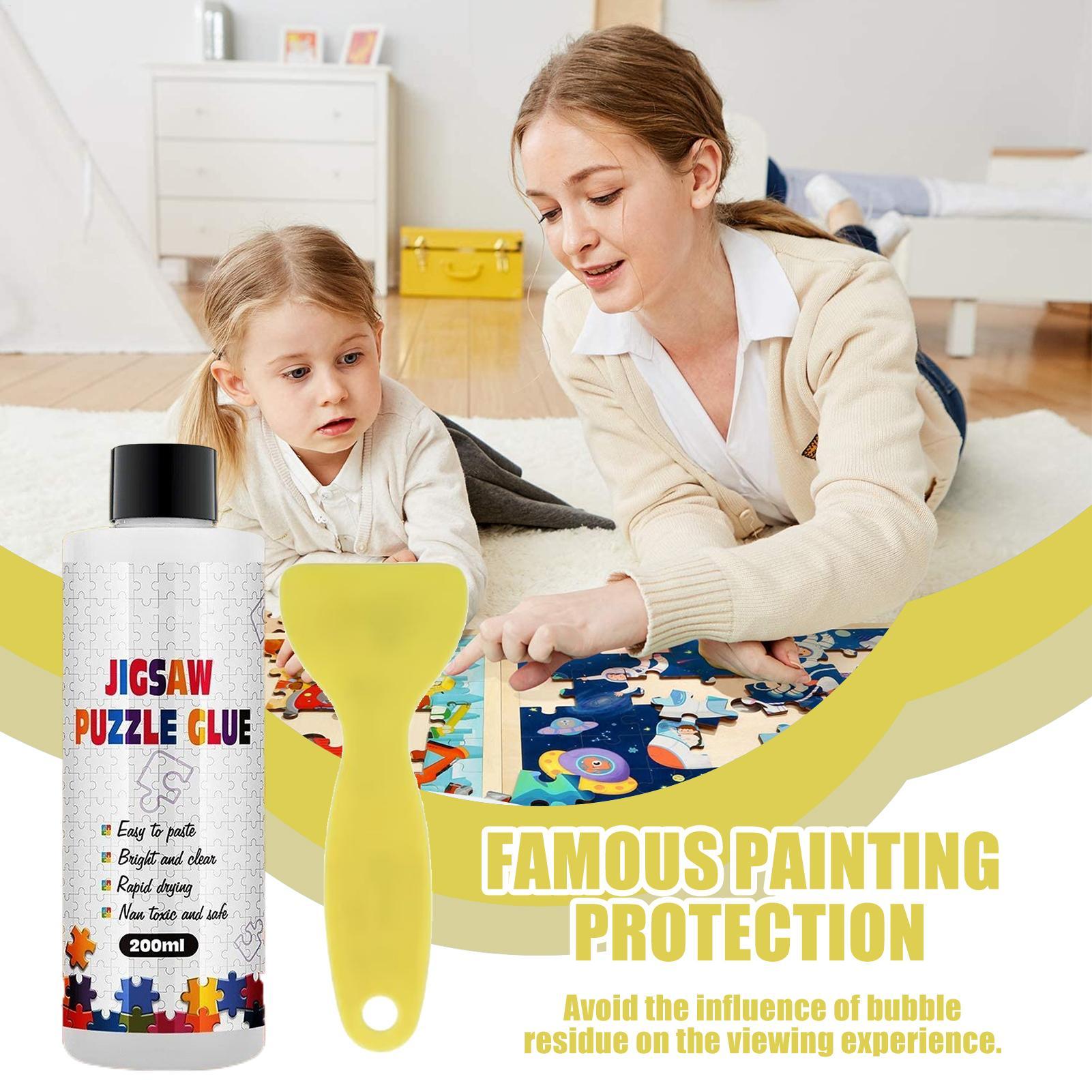 กาวติดจิ๊กซอว์ กาวใสชนิดพิเศษส - Art Craft Glue บทวิจารณ์และราคา