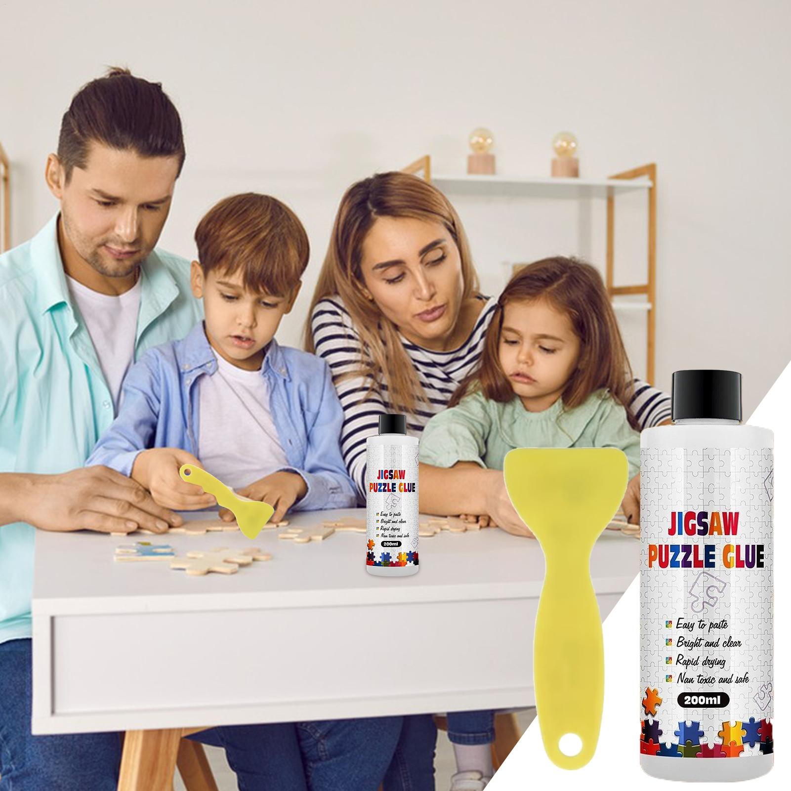 กาวติดจิ๊กซอว์ กาวใสชนิดพิเศษส - Art Craft Glue บทวิจารณ์และราคา