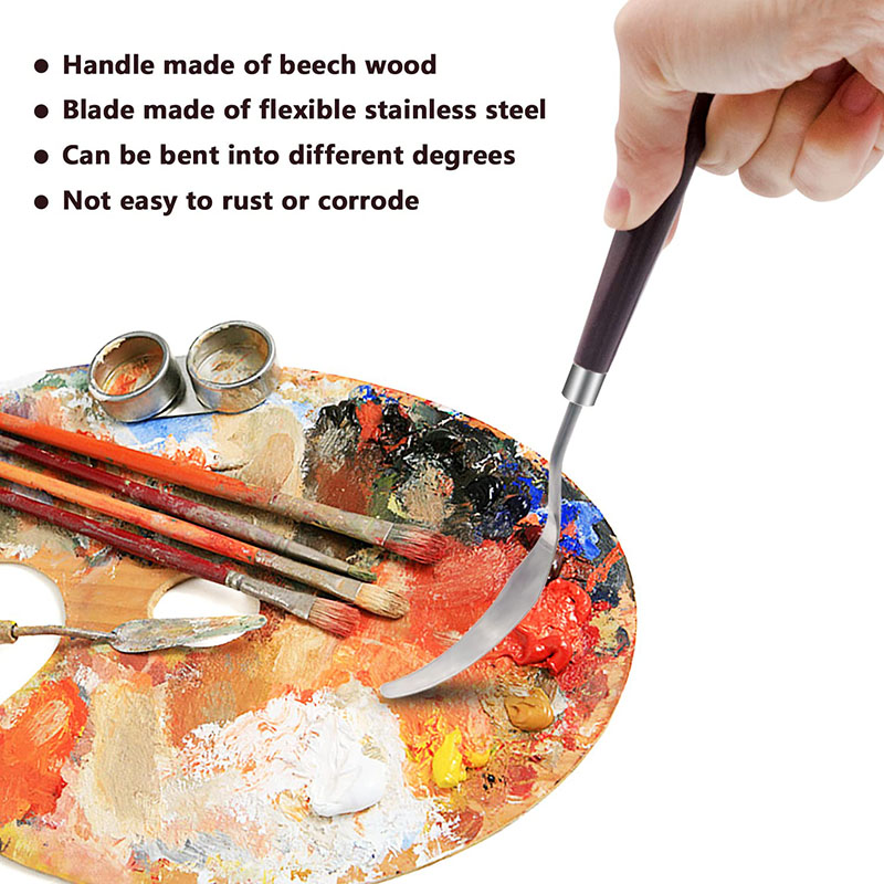 ชุดมีดวาดภาพ 11 ชิ้น ทำจากสแตน - Painting Knife Palette บทวิจารณ์และราคา