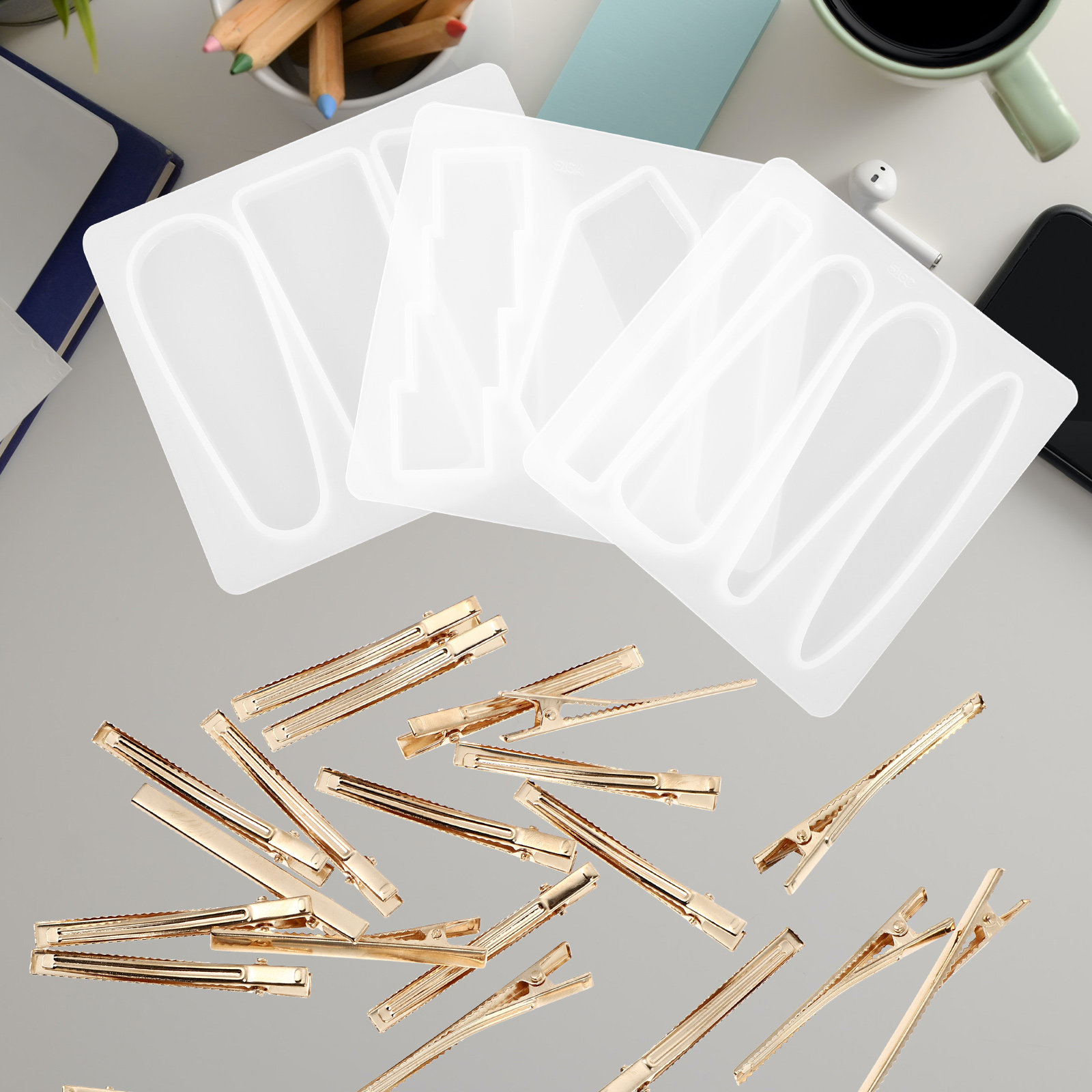 ชุดแม่พิมพ์ซิลิโคนสำหรับทำกิ๊บ - Art Craft Simple บทวิจารณ์และราคา