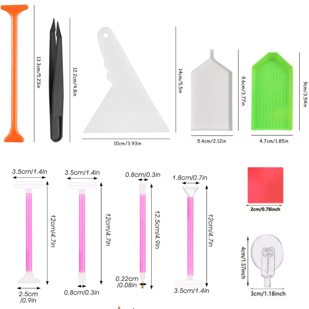 ศิลปะภาพวาดเย็บปักถักร้อยเพชร5 - Art Craft Glue บทวิจารณ์และราคา