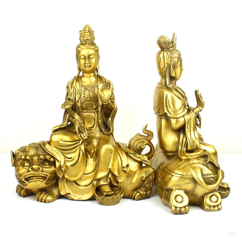 พระพุทธรูปมัญชุศรีสมันตภัทรพร้ - Art Craft Elephant บทวิจารณ์และราคา