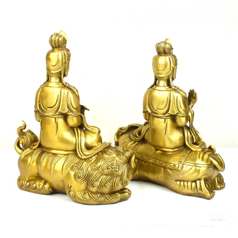 พระพุทธรูปมัญชุศรีสมันตภัทรพร้ - Art Craft Elephant บทวิจารณ์และราคา