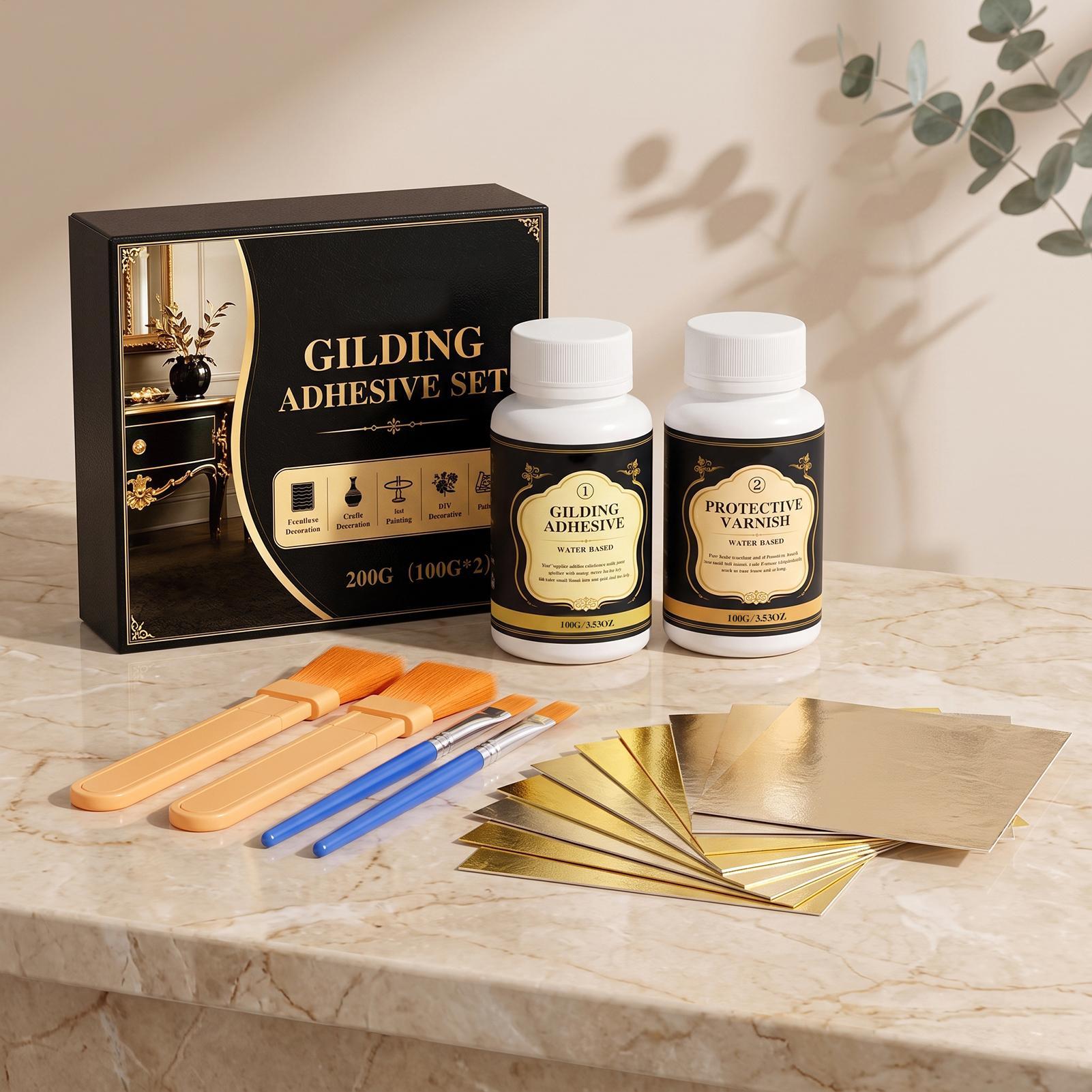 กาวติดทองคำชนิดน้ำ ติดทนนาน สำ - Art Craft Glue บทวิจารณ์และราคา