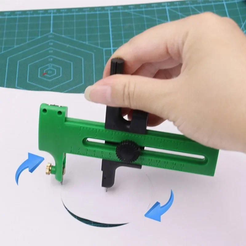 เครื่องตัดวงกลมแบบปรับได้ พกพา - Art Craft Paper บทวิจารณ์และราคา