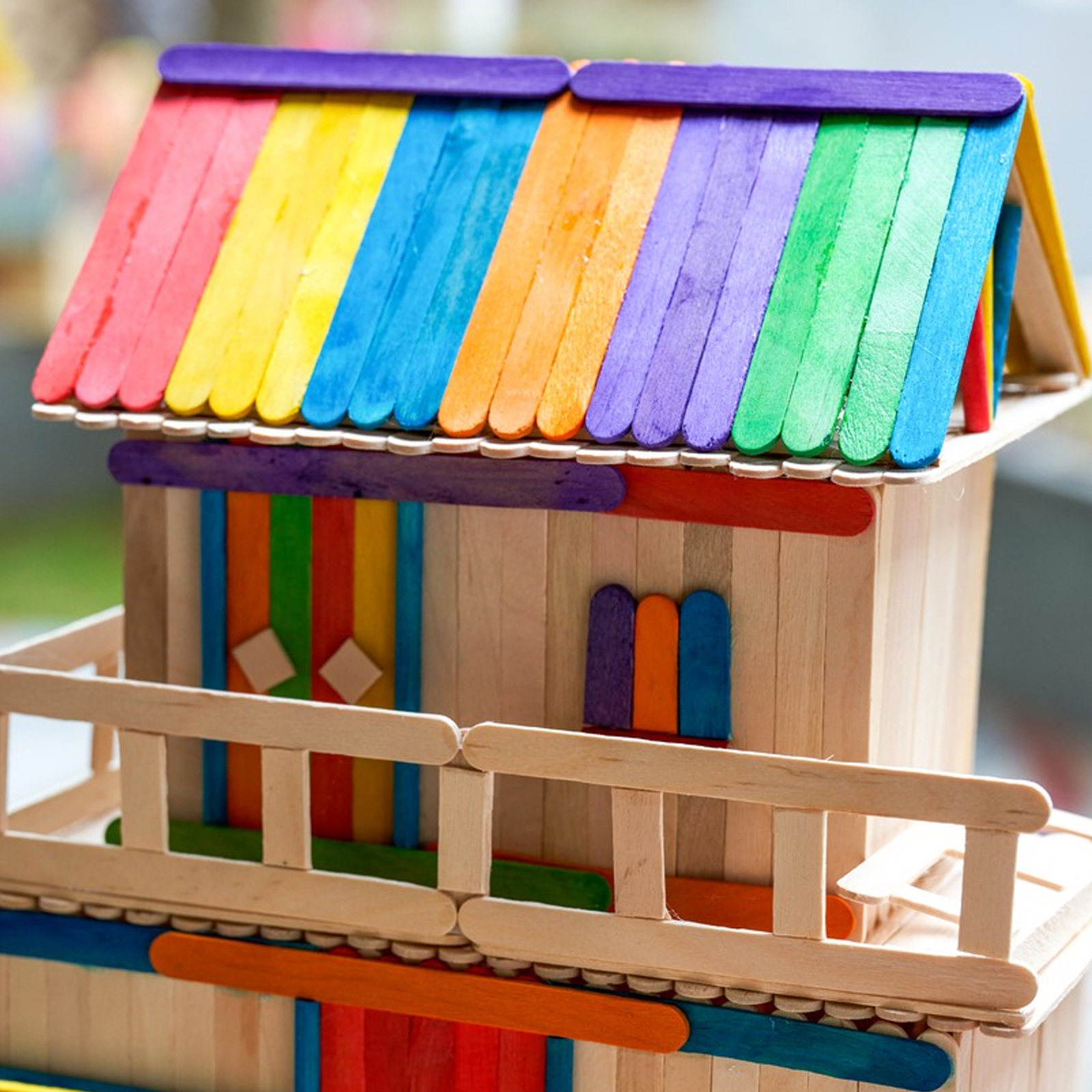 แท่งไอศกรีมสีขนาดใหญ่ 50 ชิ้น  - Art Craft Jumbo บทวิจารณ์และราคา