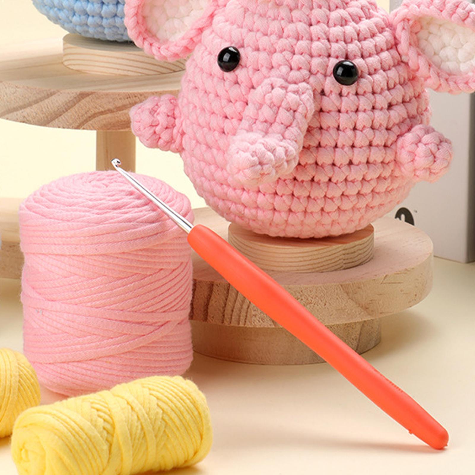 ชุดเริ่มต้นถักโครเชต์ ชุดถักช้ - Art Craft Elephant บทวิจารณ์และราคา