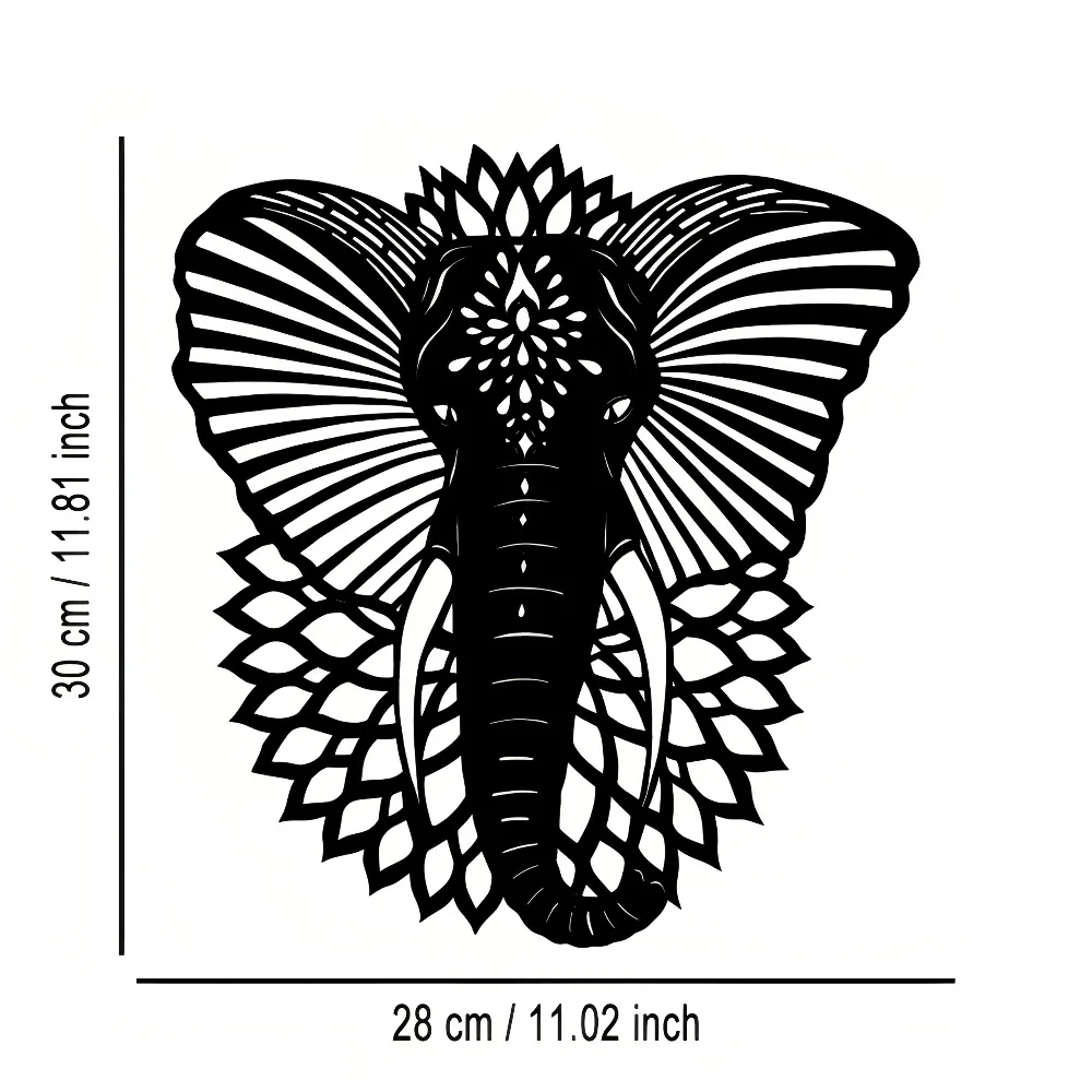 CIFBUY ป้ายโลหะติดผนังรูปจมูกช - Art Craft Elephant บทวิจารณ์และราคา