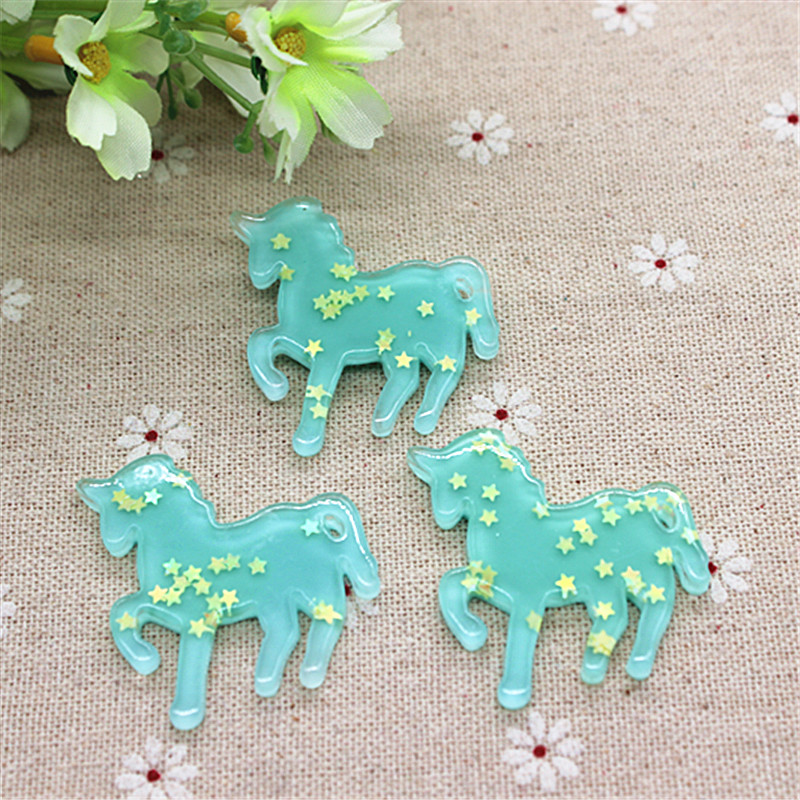 10Pcsผสมสีน่ารักการ์ตูนUnicorn - Art Craft Unicorn บทวิจารณ์และราคา