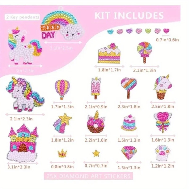 ชุดภาพวาดเพชรยูนิคอร์นสำหรับเด - Art Craft Unicorn บทวิจารณ์และราคา