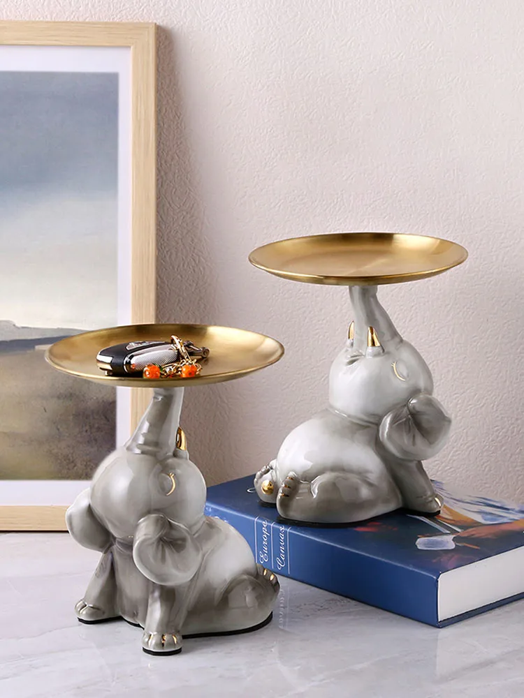 Modern Art Home Decor รูปปั้นช - Art Craft Elephant บทวิจารณ์และราคา