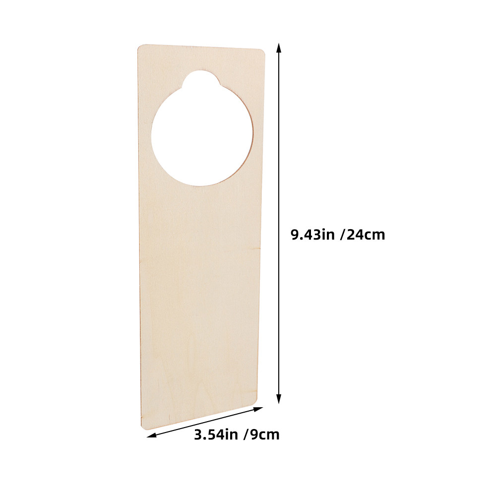 ป้ายแขวนประตูไม้แบบยังไม่เสร็จ - Art Craft Door บทวิจารณ์และราคา