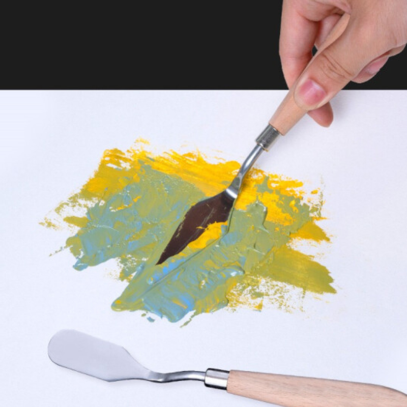 1-5 pcs Big Palette มีดสําหรับ - Painting Knife Palette บทวิจารณ์และราคา