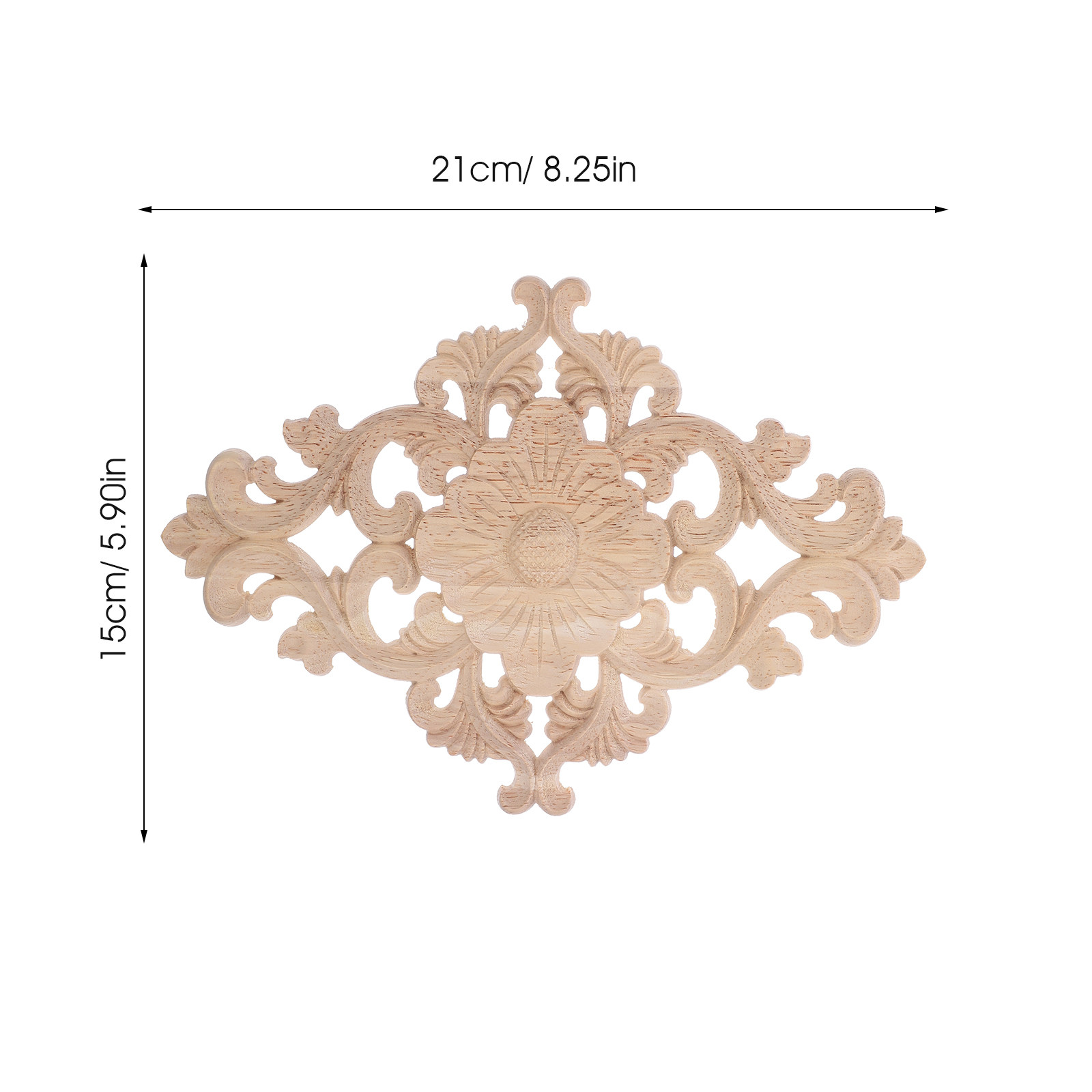 1 ชิ้น แผ่นไม้แกะสลัก ไม้เนื้อ - Art Craft Door บทวิจารณ์และราคา