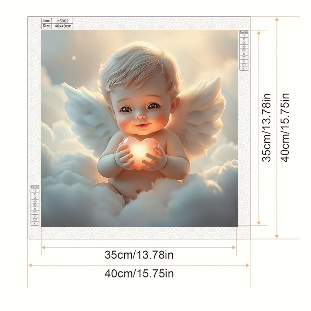ชุดภาพวาดเพชร Love Little Ange - Art Craft Love บทวิจารณ์และราคา