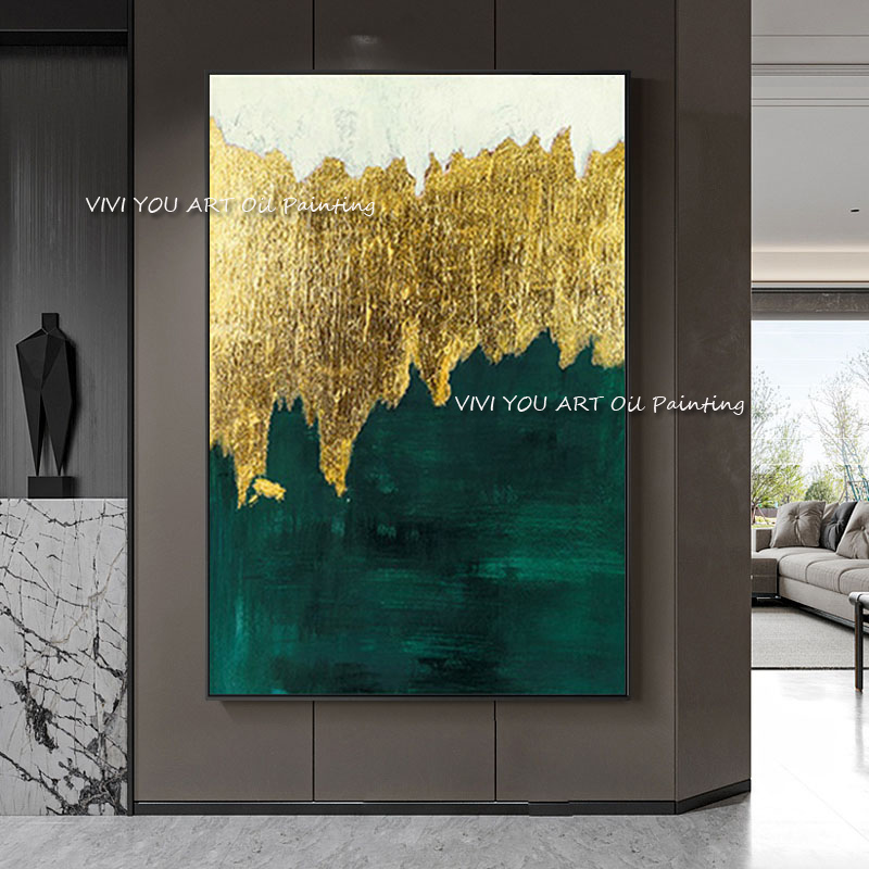 ภาพวาดสีน้ำมันแบบนามธรรมสีเขีย - Painting Knife Palette บทวิจารณ์และราคา