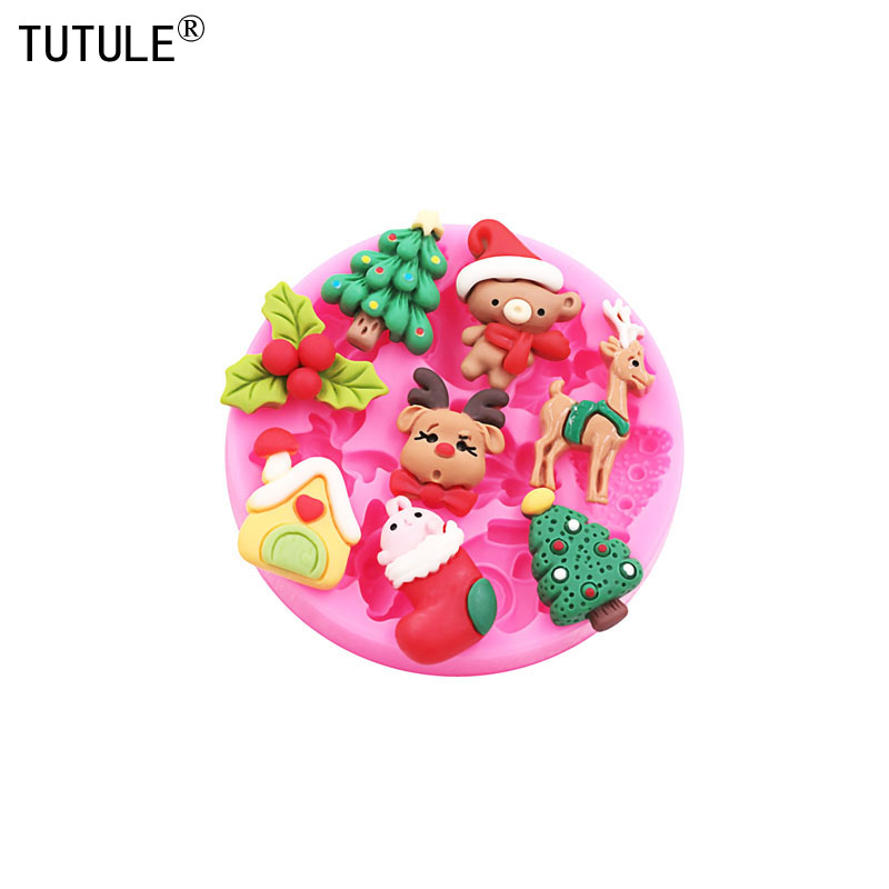 แม่พิมพ์ซิลิโคนชุดคริสต์มาส แม - Art Craft Glue บทวิจารณ์และราคา
