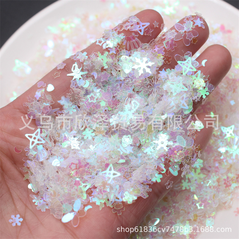 เลื่อมแบบผสมสำหรับงานฝีมือกลิต - Art Craft Unicorn บทวิจารณ์และราคา