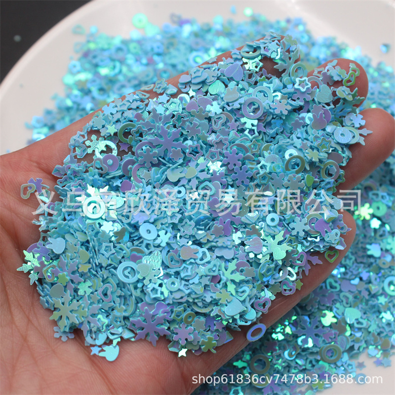 เลื่อมแบบผสมสำหรับงานฝีมือกลิต - Art Craft Unicorn บทวิจารณ์และราคา