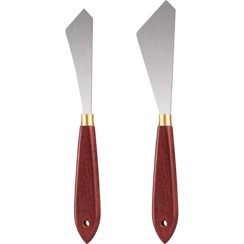 ชุดมีดทาสี 2 ชิ้น มีดผสมสี มีด - Painting Knife Palette บทวิจารณ์และราคา