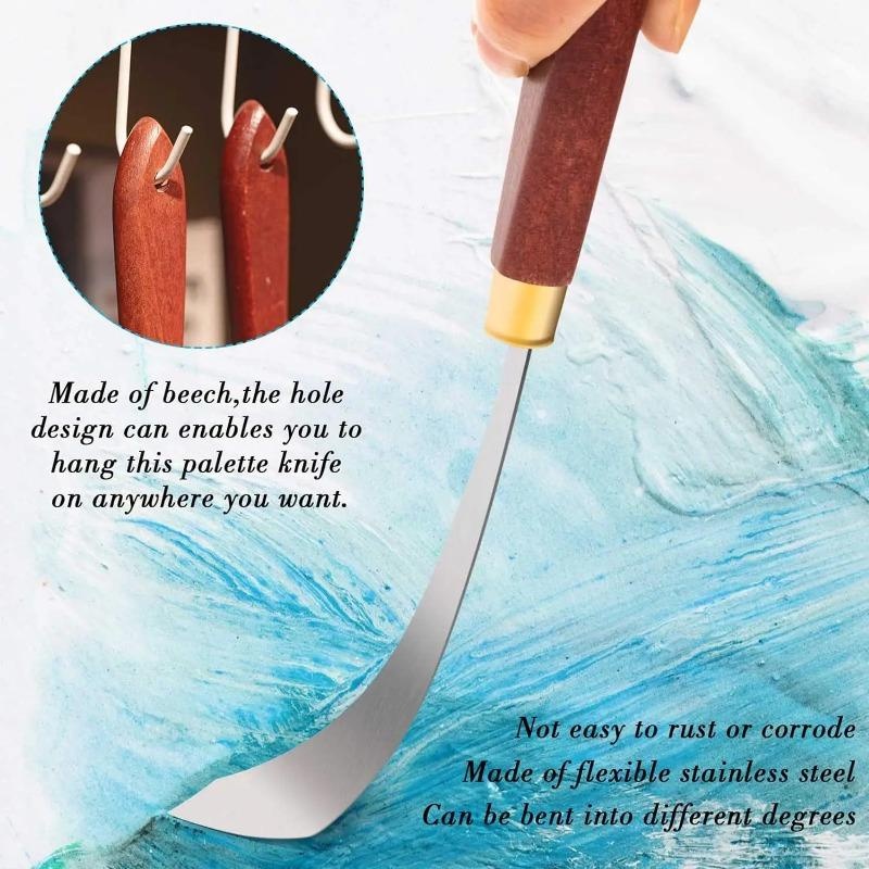 ชุดมีดทาสี 2 ชิ้น มีดผสมสี มีด - Painting Knife Palette บทวิจารณ์และราคา