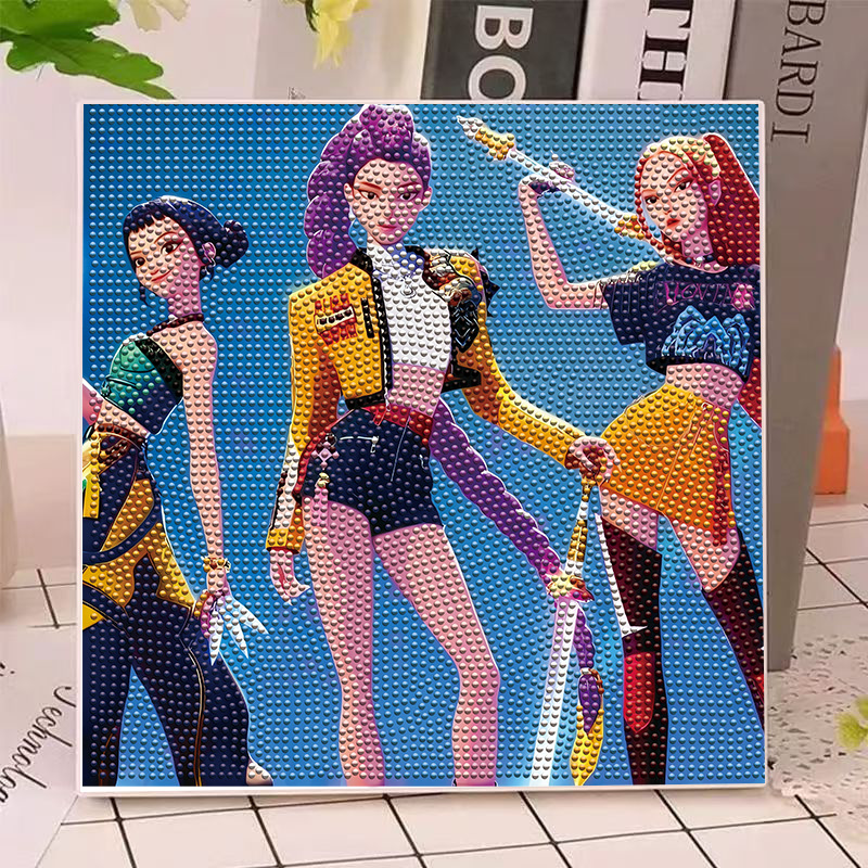 ชุดภาพวาดเพชร 5 มิติ ลายอนิเมะ - Art Craft Model บทวิจารณ์และราคา