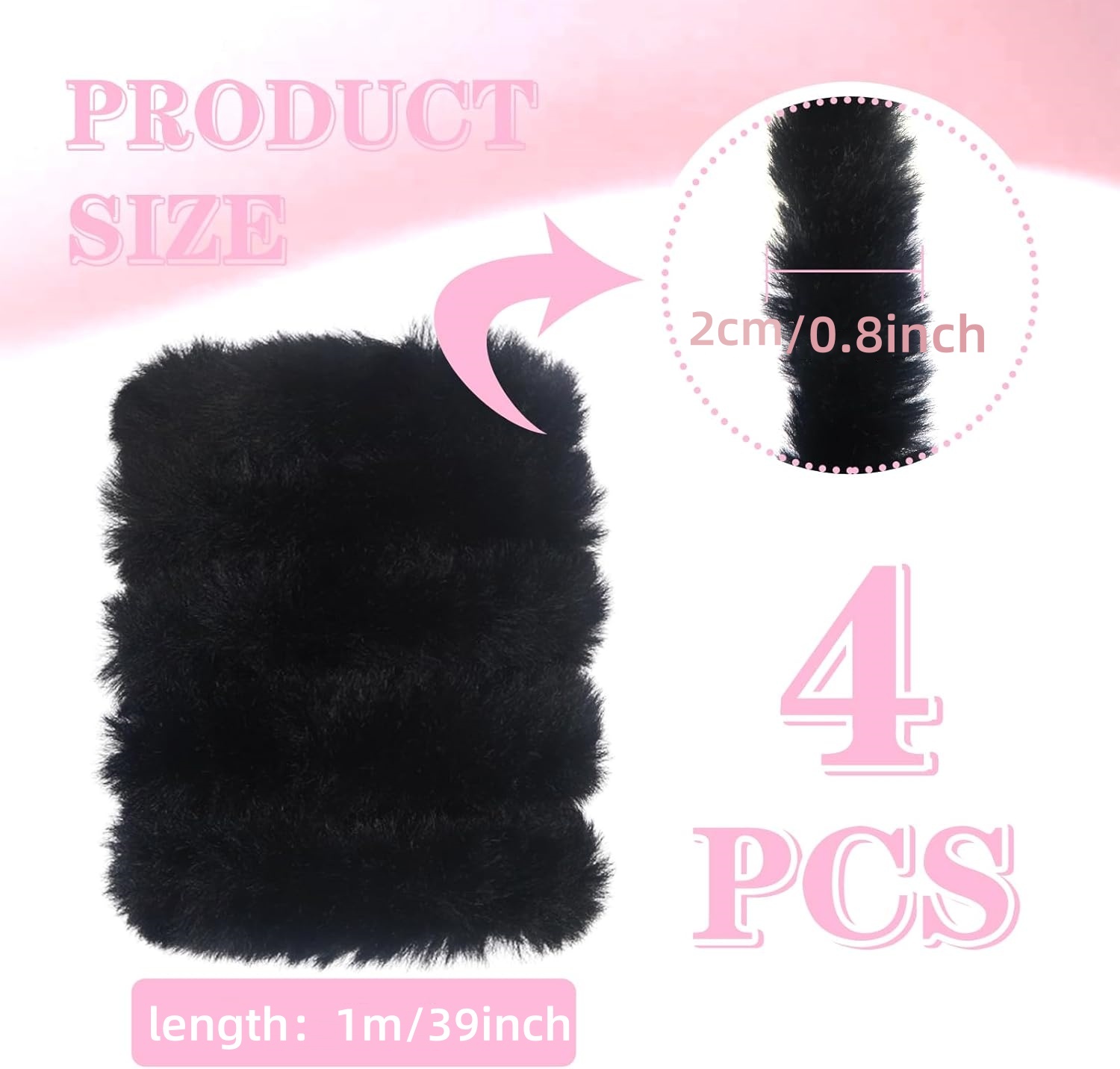 4 ชิ้นสีดําท่อทําความสะอาดหัตถ - Art Craft Jumbo บทวิจารณ์และราคา