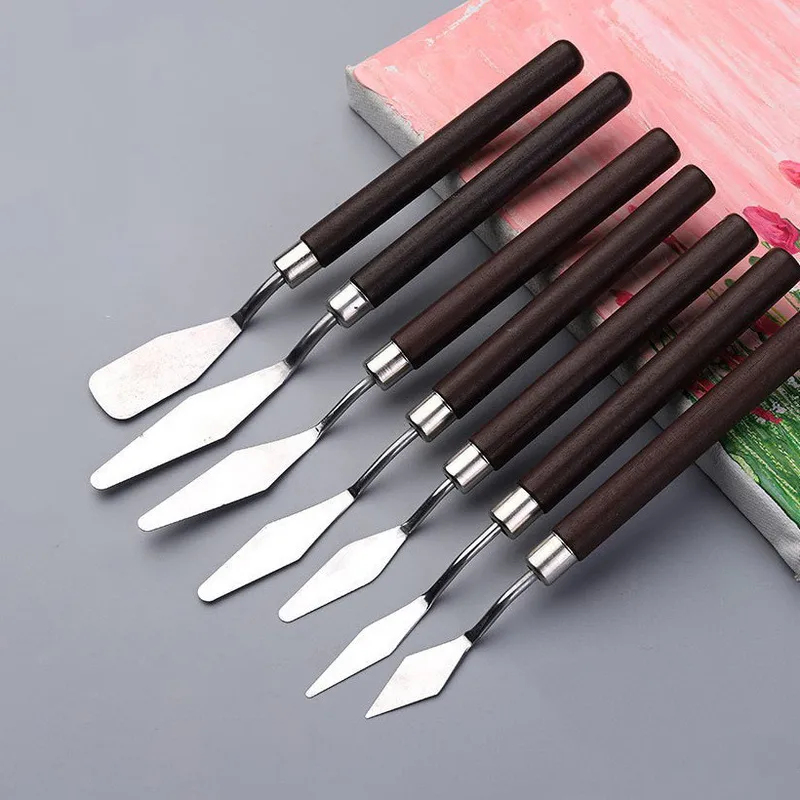 ชุดอุปกรณ์วาดภาพ 1/2 ชุด มีดปา - Painting Knife Palette บทวิจารณ์และราคา