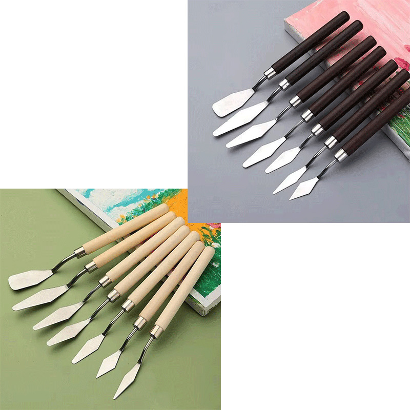 ชุดอุปกรณ์วาดภาพ 1/2 ชุด มีดปา - Painting Knife Palette บทวิจารณ์และราคา