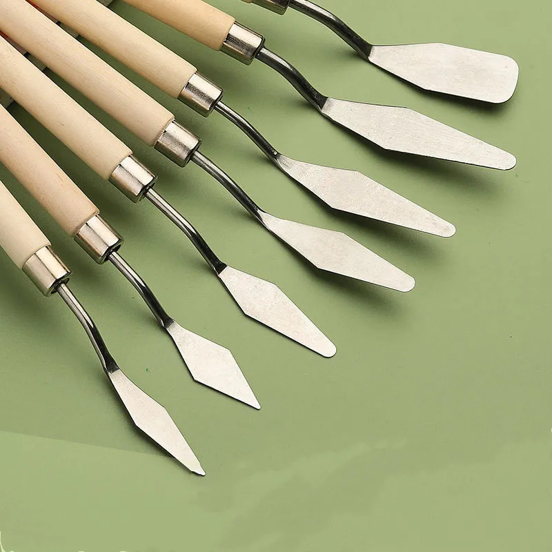 ชุดอุปกรณ์วาดภาพ 1/2 ชุด มีดปา - Painting Knife Palette บทวิจารณ์และราคา