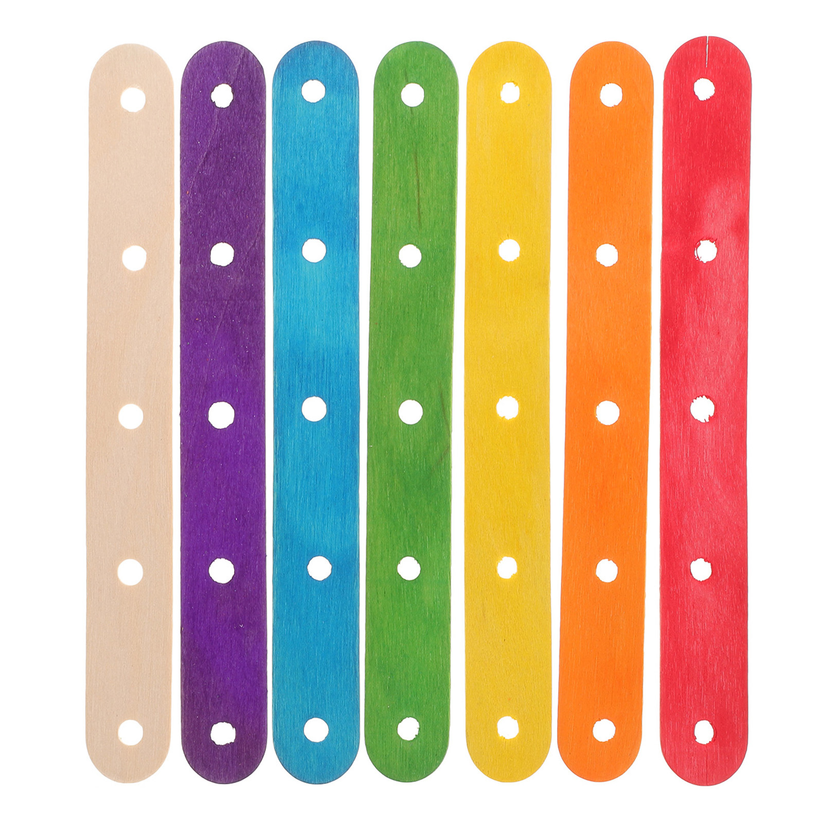 ไม้ไอศกรีมสีสันสดใส 100 ชิ้น ส - Art Craft Jumbo บทวิจารณ์และราคา