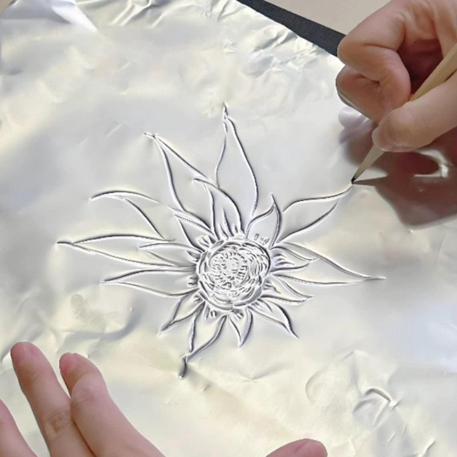 กระดาษฟอยล์สำหรับงานฝีมือ 100  - Art Craft Paper บทวิจารณ์และราคา